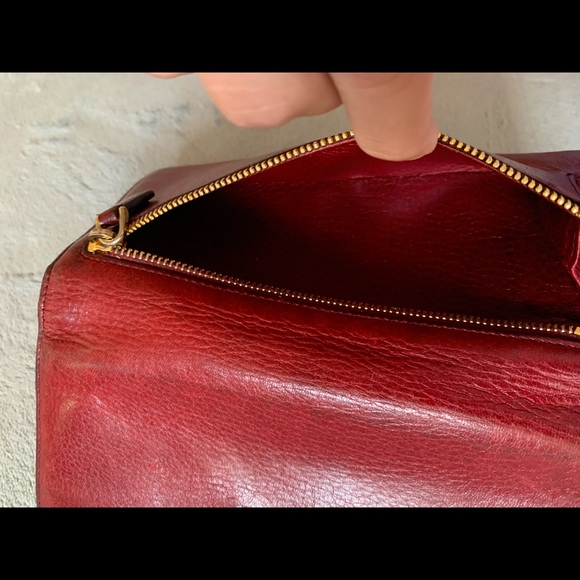 SOLD! ❤️ Prada Wallet Red Leather - Picture 4 of 7
